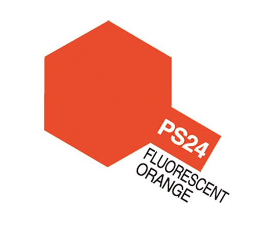 TAMIYA 86024 PS-24 Fluorescent Orange - 2