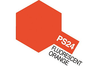 TAMIYA 86024 PS-24 Fluorescent Orange