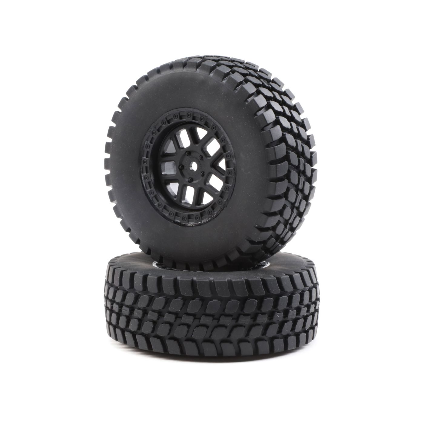 Losi LOS43025 Alpine Wheel and Tire Mounted (2): BR