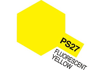 TAMIYA 86027 PS-27 Fluorescent Yellow