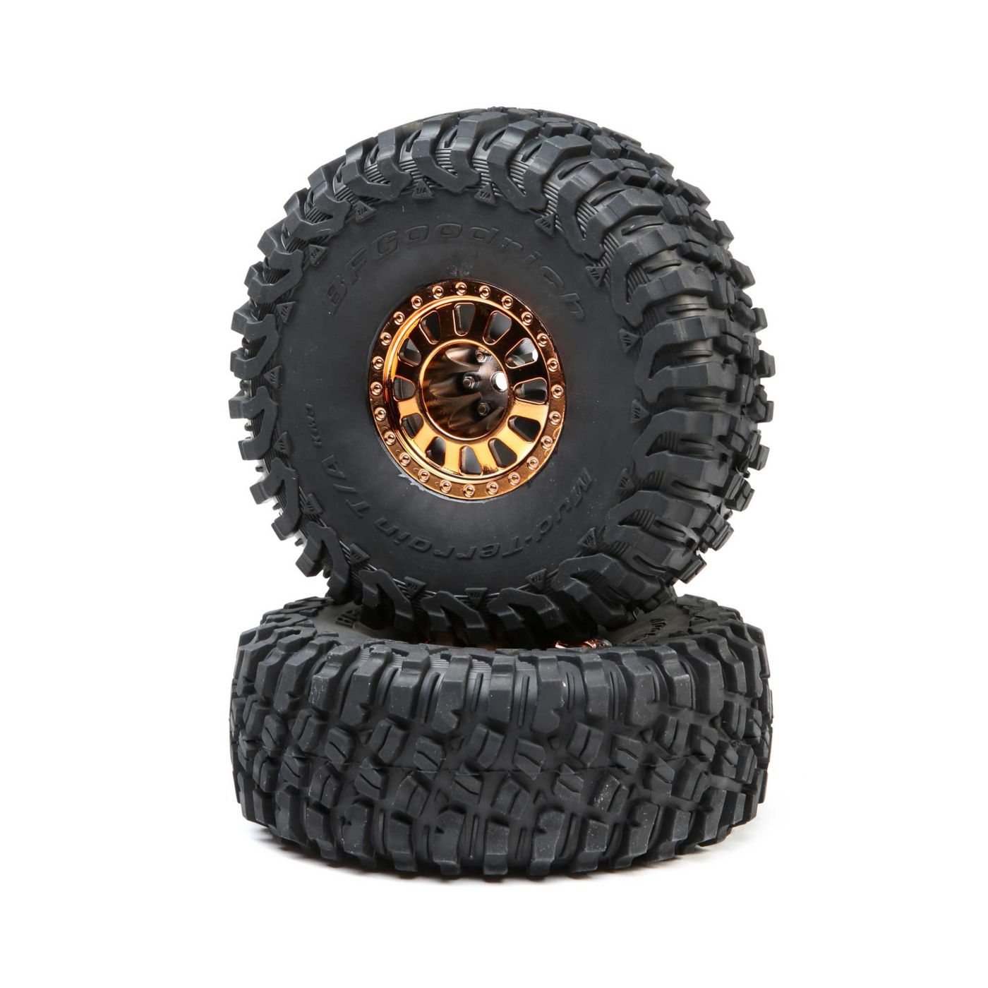 Losi LOS43028 Wheel w/BFG Tire, Copper: Ultra 4