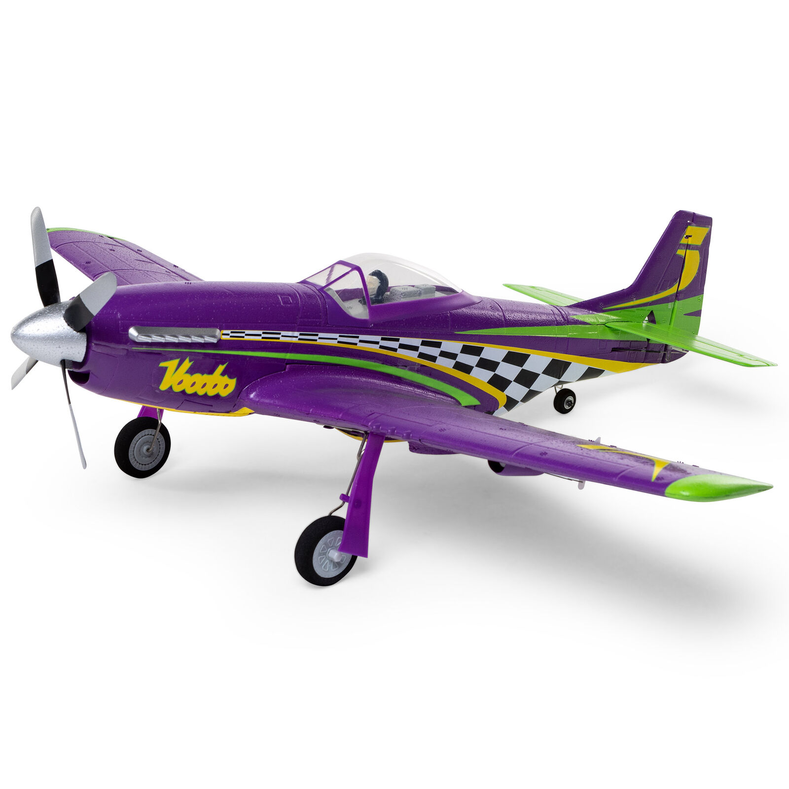 E-flite UMX P-51D Voodoo BNF Basic AS3X and SAFE