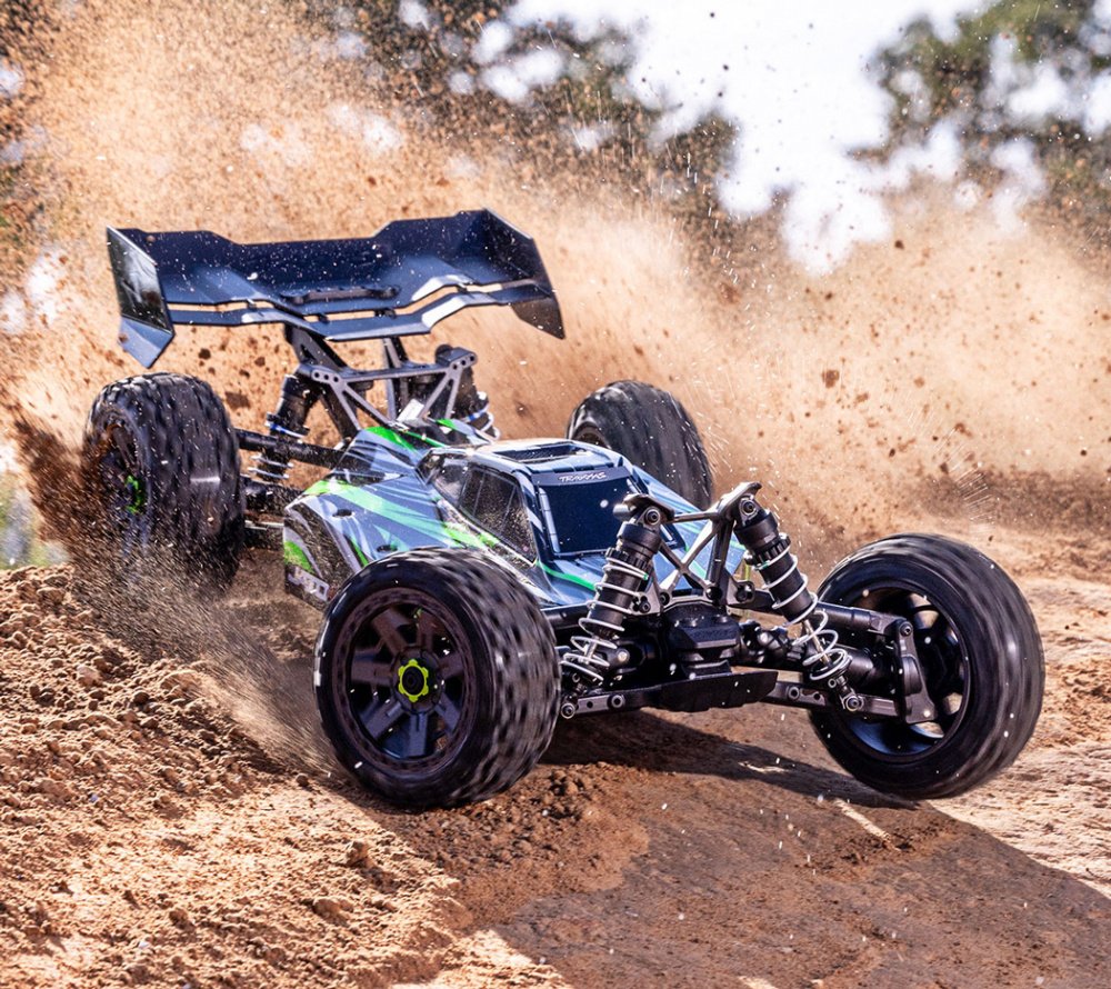 Traxxas Jato 4x4 1/8 BL-2s EHD RTR Grön - 10