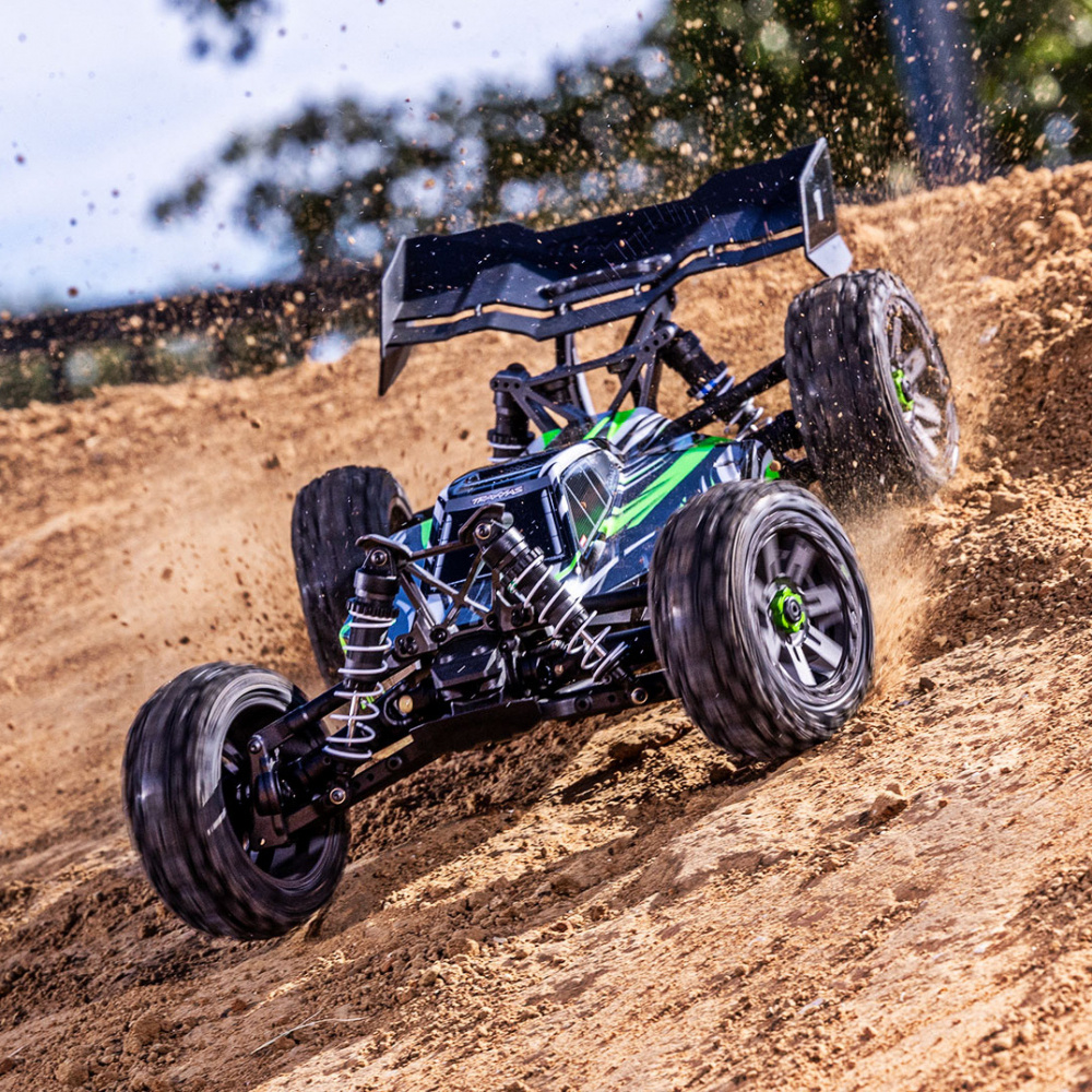 Traxxas Jato 4x4 1/8 BL-2s EHD RTR Grön - 9