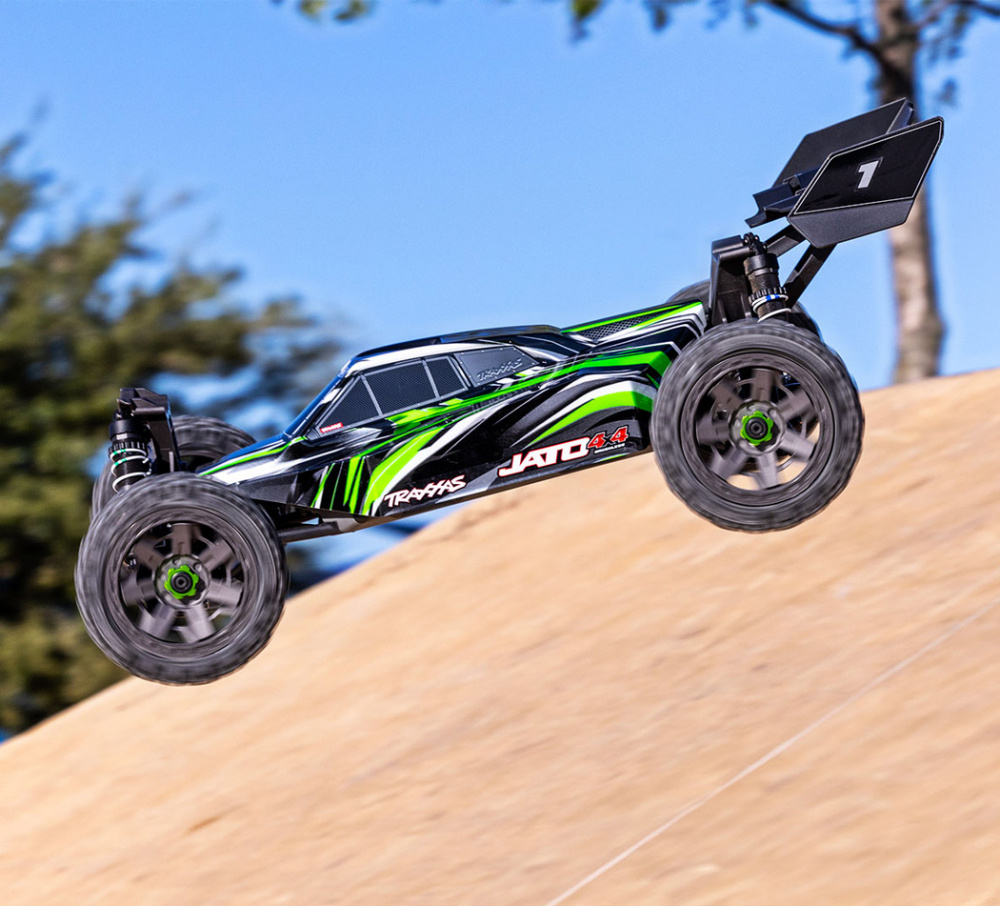 Traxxas Jato 4x4 1/8 BL-2s EHD RTR Grön - 4