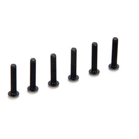 Losi LOSA6283 4-40 x 5/8 Flat Head Screw (6)
