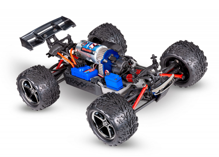 E-Revo 1/16 4WD RTR TQ Red-Blue - USB-C With Batt/Charger - 3