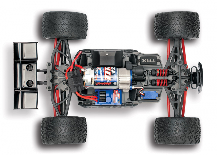 E-Revo 1/16 4WD RTR TQ Red-Blue - USB-C With Batt/Charger - 2