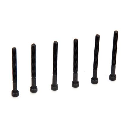 Losi LOSA6287 4-40 x 1 1/4 Cap Head Screws (6)