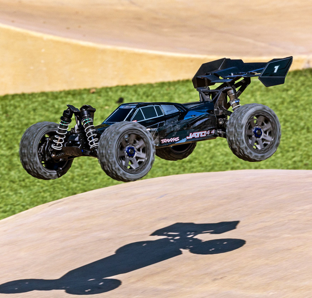 Traxxas Jato 4x4 1/8 BL-2s EHD RTR Svart - 2