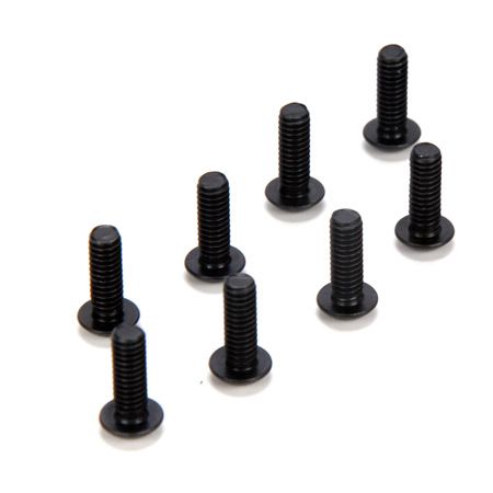 Losi LOSA6290 8-32 x 1/2 Button Head Screws (8)