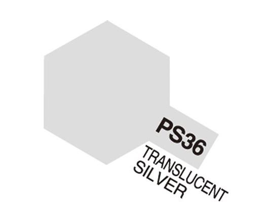 TAMIYA 86036 PS-36 Translucent Silver - 2
