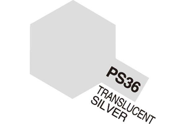 TAMIYA 86036 PS-36 Translucent Silver