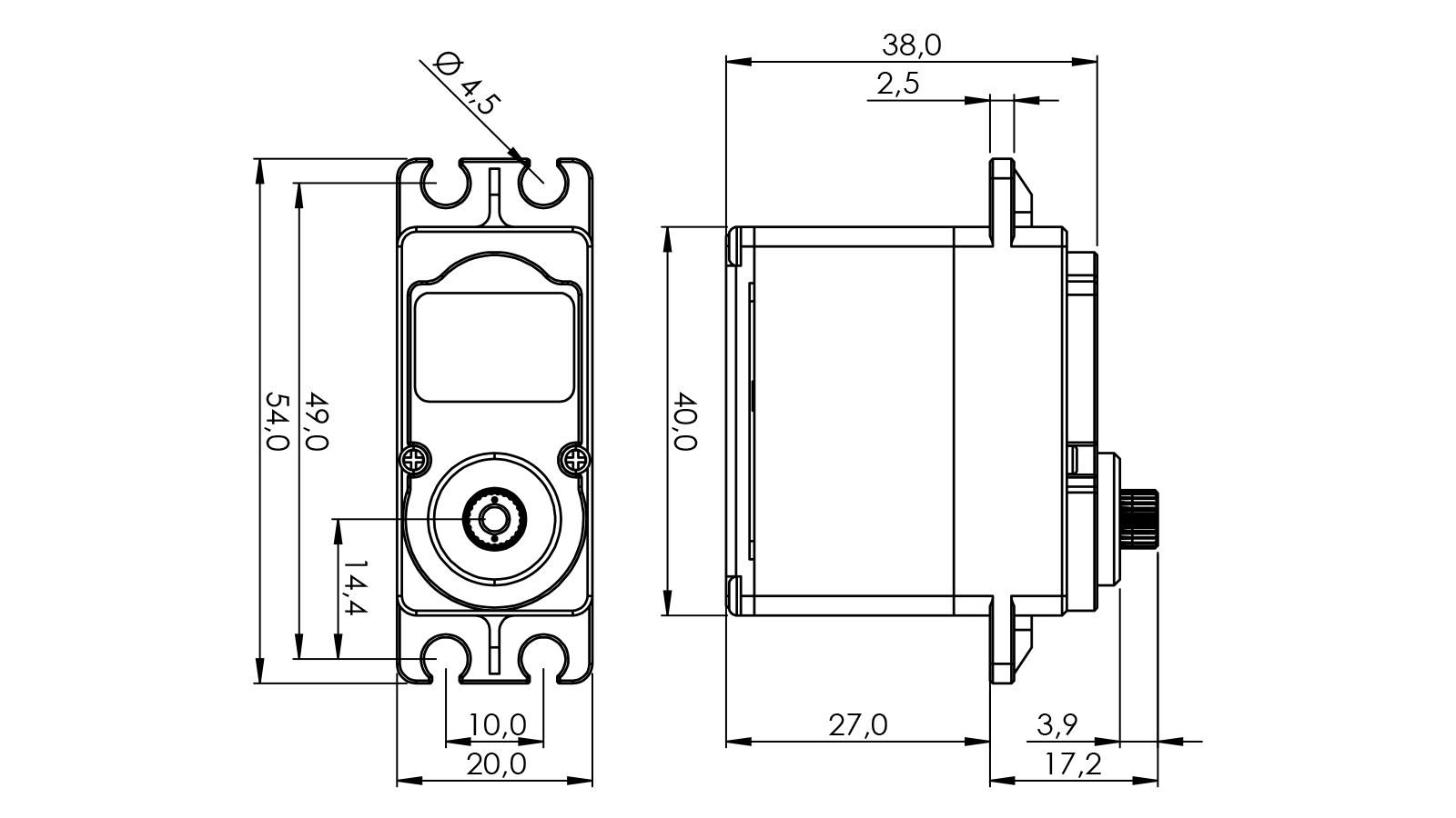 Hitec D951TW - 2
