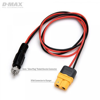 Charging cable Hand Glower for XT60 20AWG 500mm