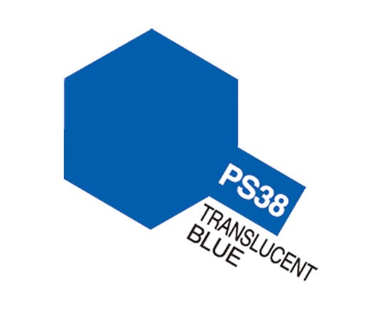 TAMIYA 86038 PS-38 Translucent Blue - 2