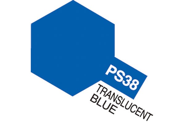 TAMIYA 86038 PS-38 Translucent Blue