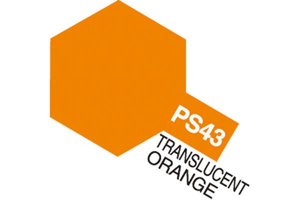 TAMIYA 86043 PS-43 Translucent Orange