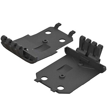 Arrma AR320401 F/R Lower Skidplate (2) 4x4 Granite MEGA