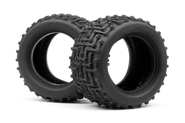 HPI HP101308 Bullet Ammunition Tyres (2Pcs)