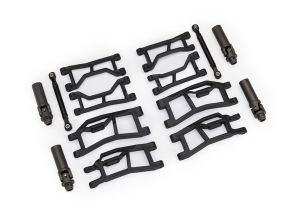 Traxxas 10790-BLK Breddningssats (WideMaxx) Svart Mini Maxx