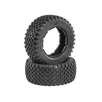 Losi LOS45023 Tire Set, Firm (2):  5ive-T 2.0