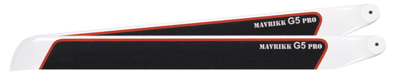 Mavrikk G5 PRO 710mm Flybarless Wide Chord C/F Main Blade