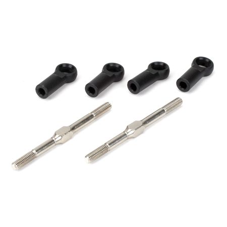 Losi LOSA6542 Turnbuckles 4mmx60mm w/Ends:8B