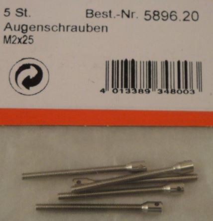 Ring-Screws M2x25
