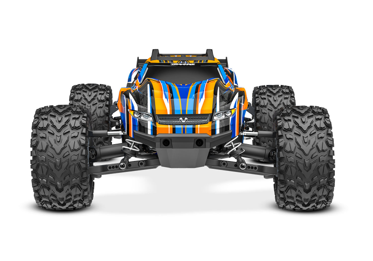 Traxxas Rustler 4x4 VXL 1/10 RTR TQi TSM EHD Orange - 8