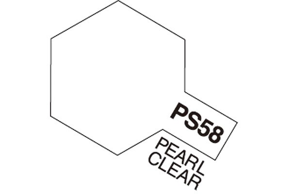 TAMIYA 86058 PS-58 Pearl Clear