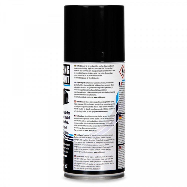 Hobbynox HN1407 Neon Blue R/C Racing Car Spray Paint 150 ml - 8