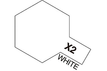 TAMIYA 81502 Acrylic Mini X-2 White