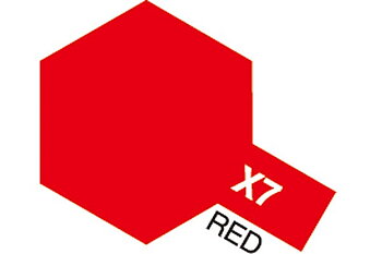 TAMIYA 81507 Acrylic Mini X-7 Red