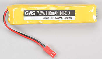 GWS 7,2V / 110mAh Ni-CD