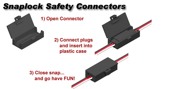 6-Snaplock Safety Connectors