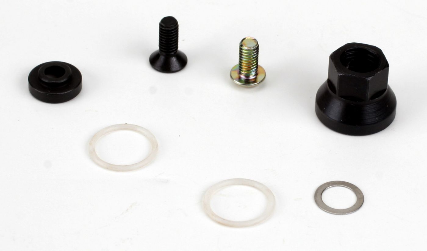 Losi LOSA9103 Clutch Nut & Hardware, 4 Shoe: 8B, 8T
