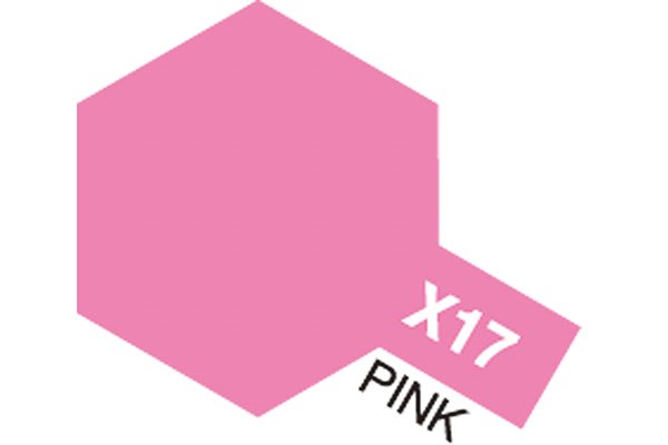 TAMIYA 81517 Acrylic Mini X-17 Pink