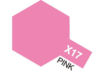 TAMIYA 81517 Acrylic Mini X-17 Pink