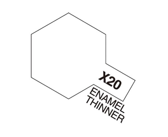 TAMIYA 81520 Acrylic Mini X-20A Thinner - 2