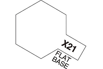 TAMIYA 81521 Acrylic Mini X-21 Flat Base
