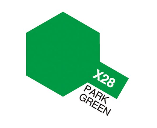 TAMIYA 81528 Acrylic Mini X-28 Park Green - 2