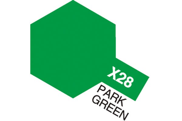 TAMIYA 81528 Acrylic Mini X-28 Park Green