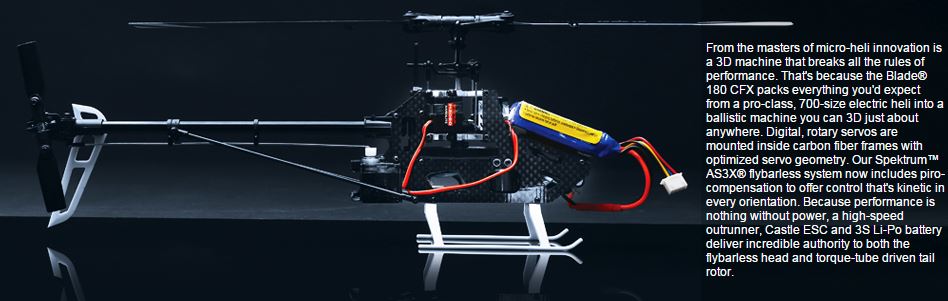 E-Flite Blade 180 CFX BNF Basic - 11