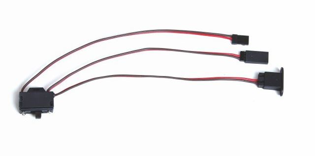 Power Supply Cable With Charging Hook-Up