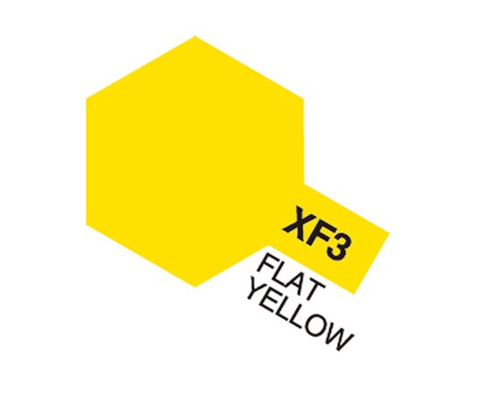TAMIYA 81703 Acrylic Mini XF-3 Flat Yellow - 2
