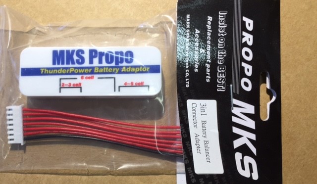 MKS Propo 3 in 1 Battery Balancer Connector Adapter