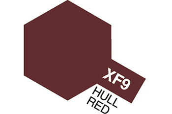 TAMIYA 81709 Acrylic Mini XF-9 Hull Red