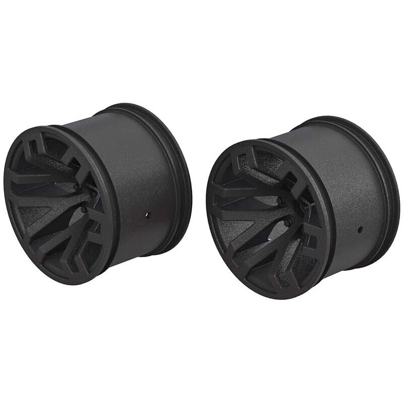 Arrma AR510097 MT 2.8 Wheel 14mm Hex Black (2)