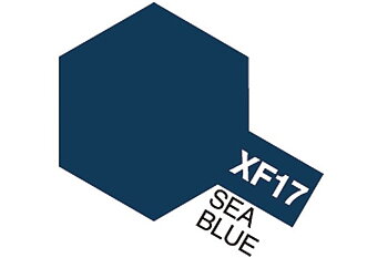TAMIYA 81717 Acrylic Mini XF-17 Sea Blue